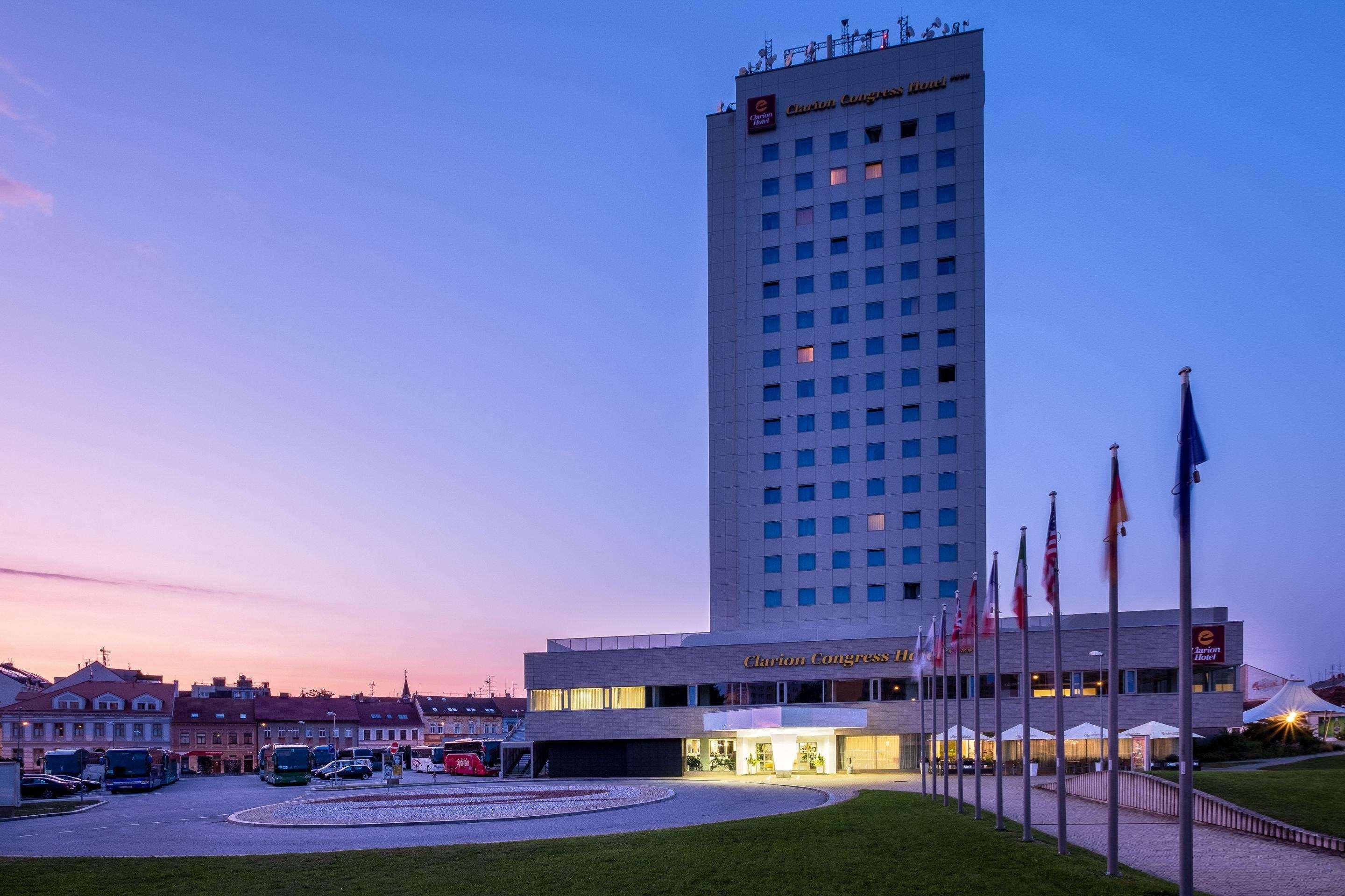 Clarion Congress Hotel Ческе-Будеёвице Экстерьер фото