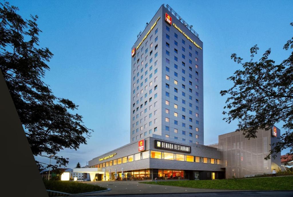 Clarion Congress Hotel Ческе-Будеёвице Экстерьер фото